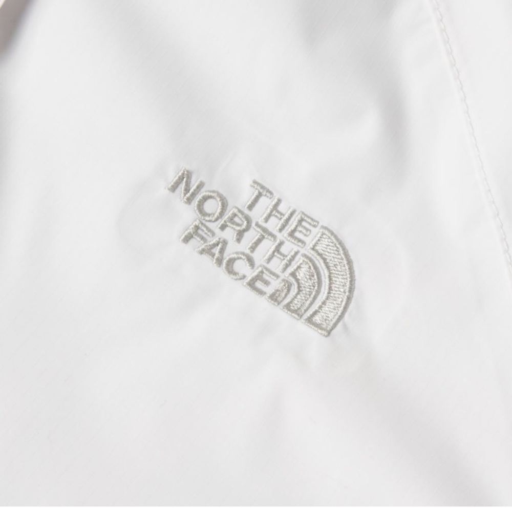 White North Face Rain Jacket